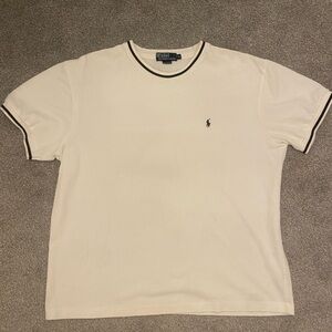 Vintage Polo by Ralph Lauren Men's White Tee